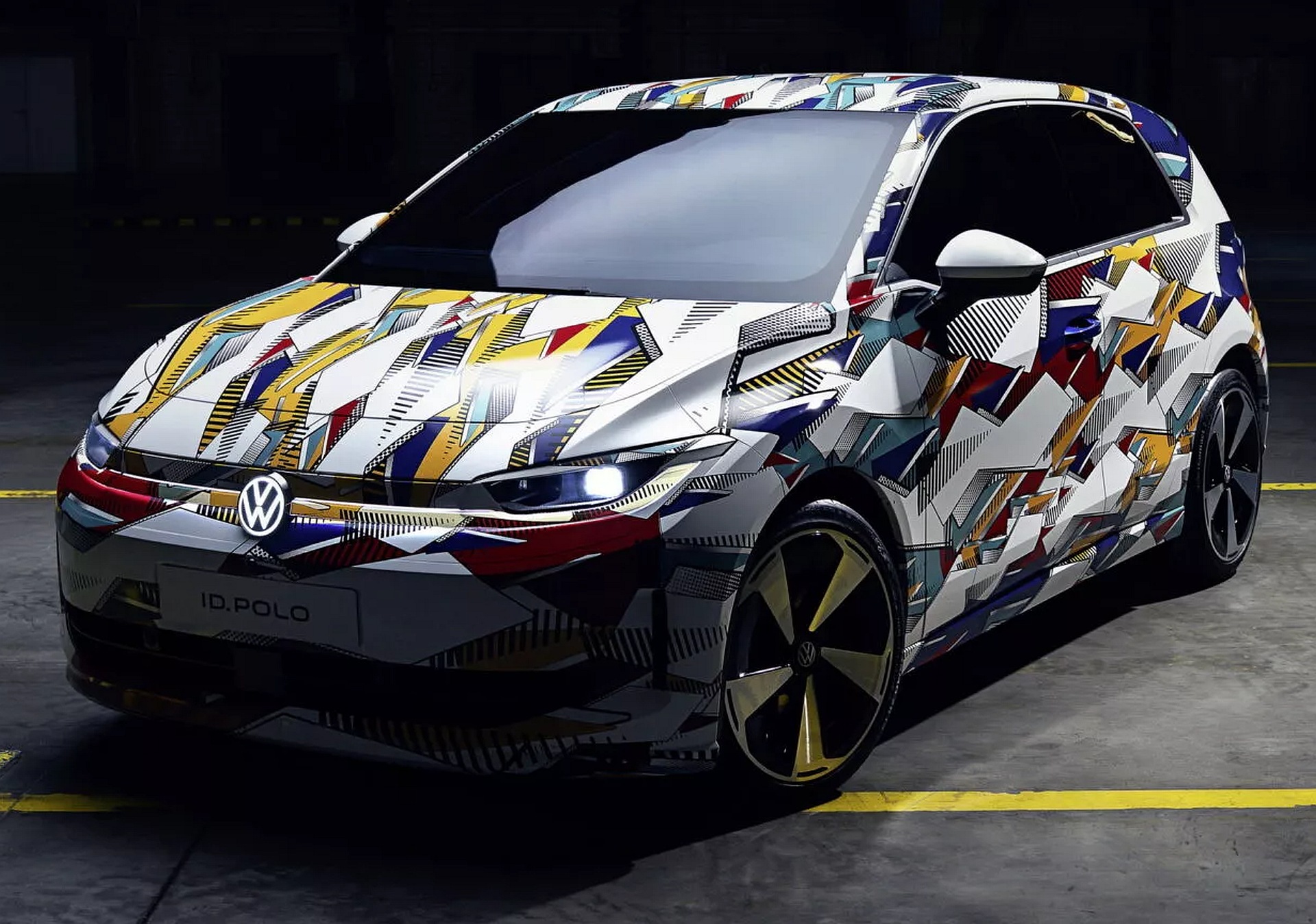 VOLKSWAGEN CONFIRMS ELECTRIC ID. POLO