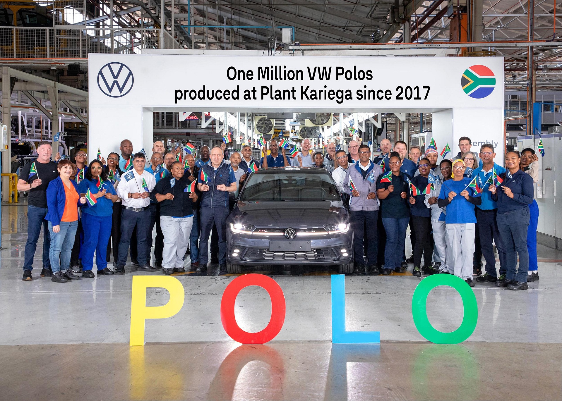 ONE MILLIONTH VOLKSWAGEN POLO PRODUCED IN MZANSI